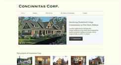 Desktop Screenshot of concinnitascorp.com